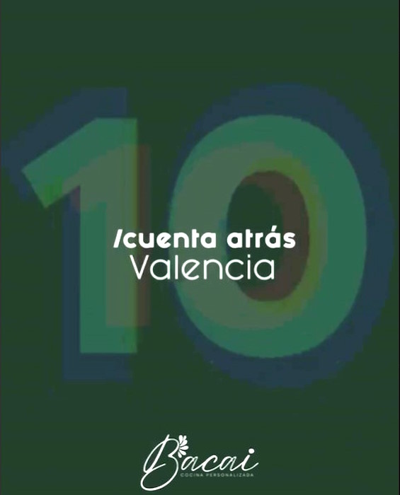 BACAI  Nuevo Restaurante en Valencia Estamos en cuenta atrás para la inauguración !!!