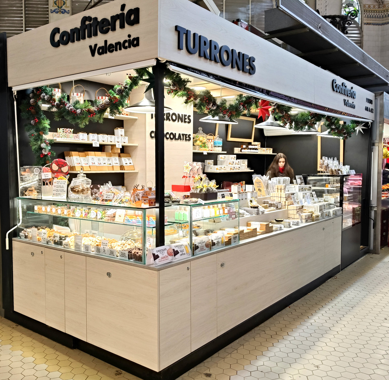 Confitería Valencia, Mercado Central