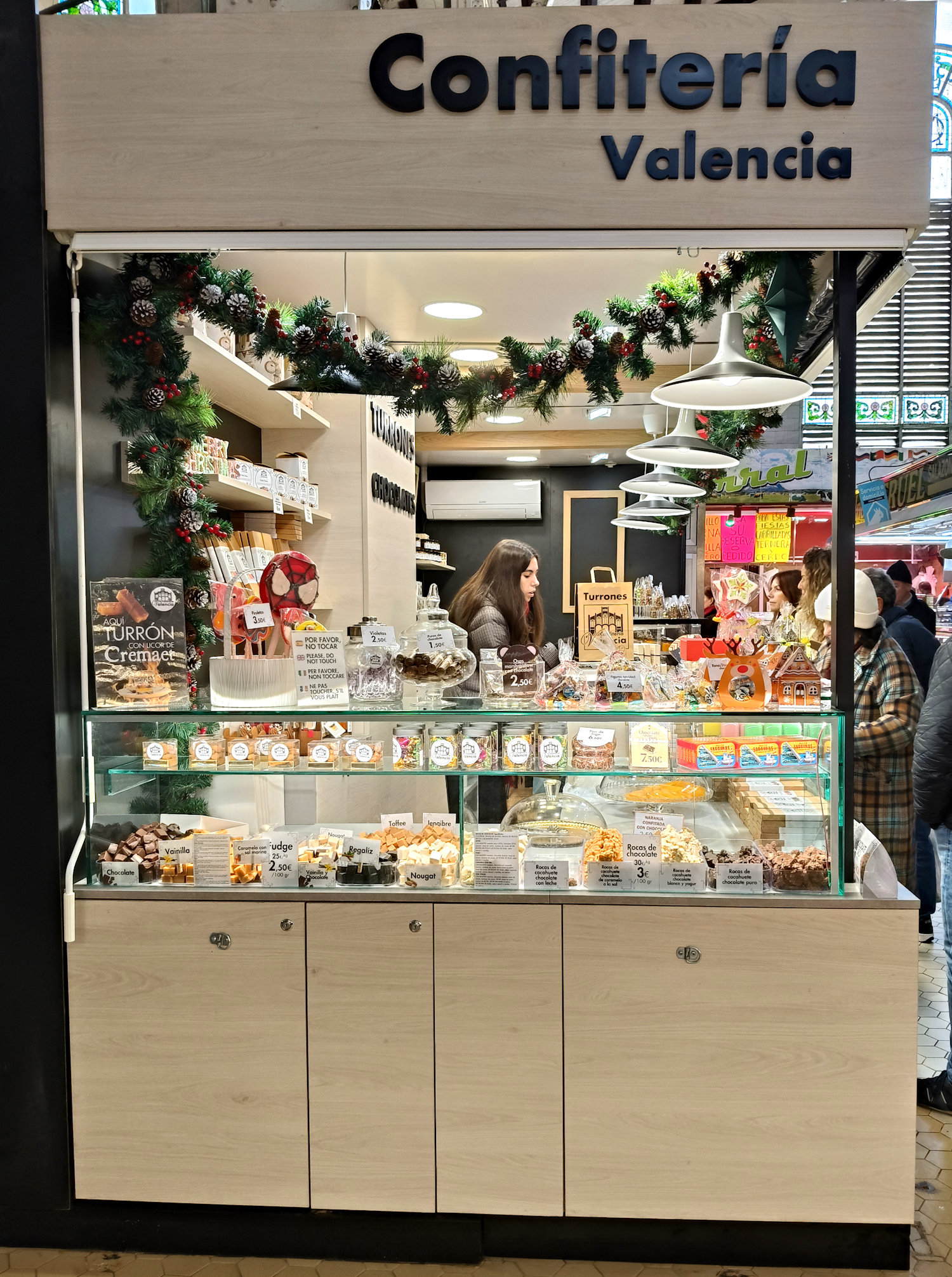 Confitería Valencia, Mercado Central