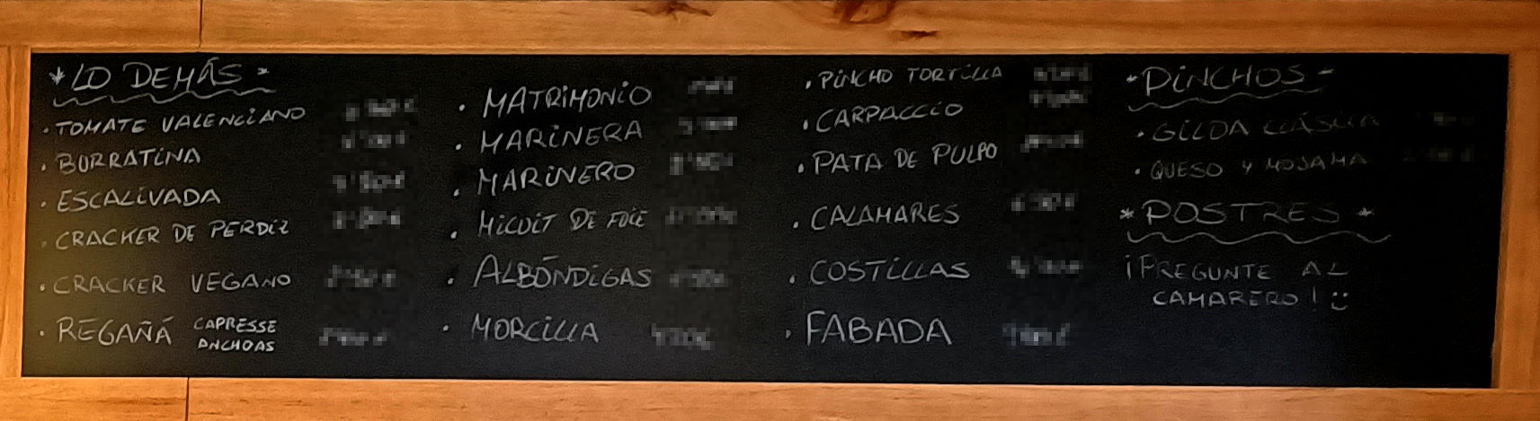 La Raspa, galería fotos