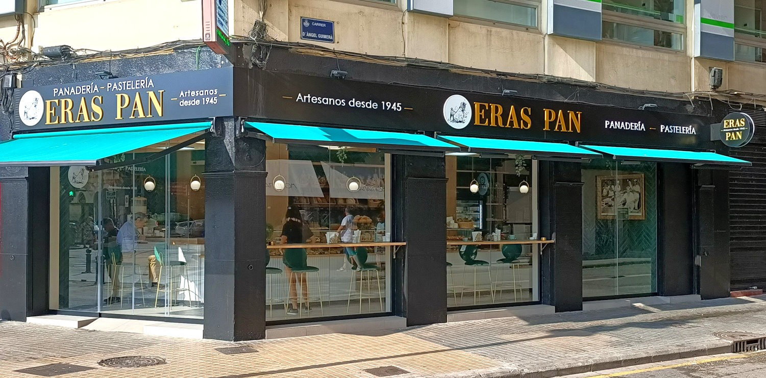 Galería Eras. Reforma panadería pastelería terminada, Julio 2023