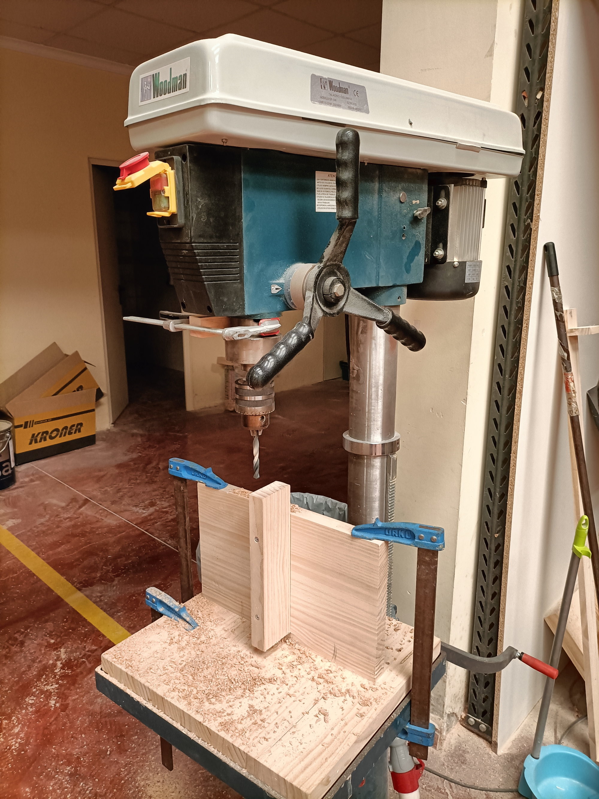 Taladro de columna - Instalaciones Ride